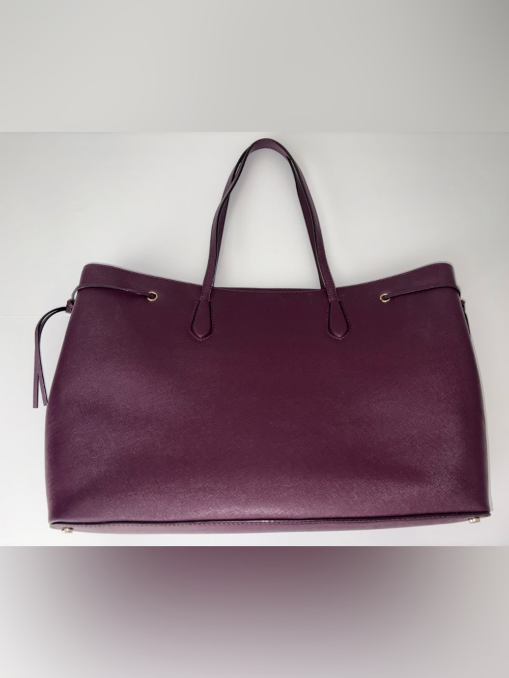 Kate Spade Laurel Way Ari Large Tote Purple Saffiano Leather - Picture 11 of 16